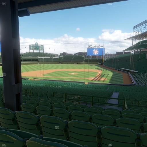 Wrigley Field - Section 214 Seat View