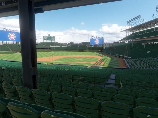 Wrigley Field - Section 214 Seat View
