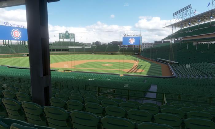 Wrigley Field - Section 214 Seat View