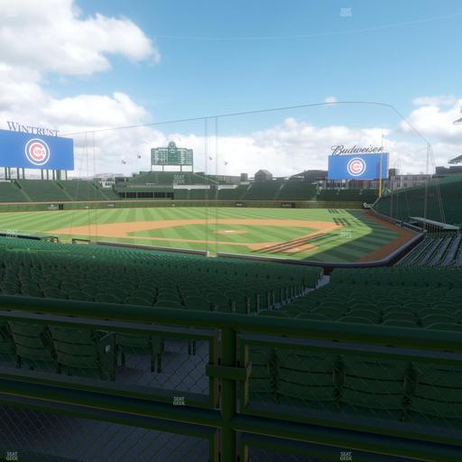 Wrigley Field - Section 215 Seat View
