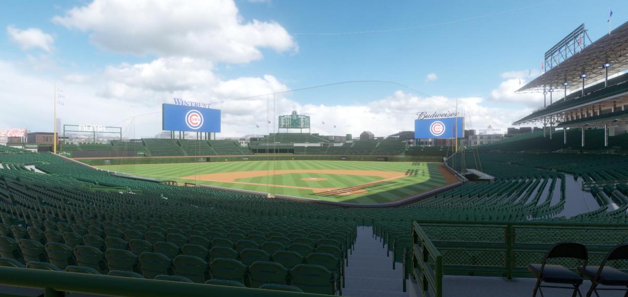 Wrigley Field - Section 216 Seat View