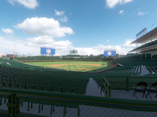 Official view from Section 216 at Wrigley Field