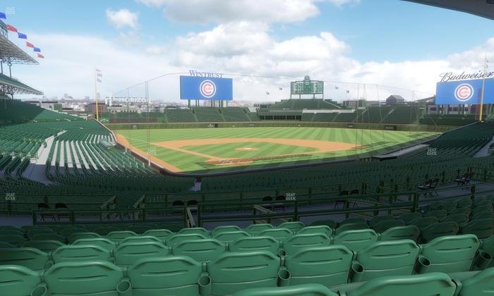 Wrigley Field - Section 218 Seat View