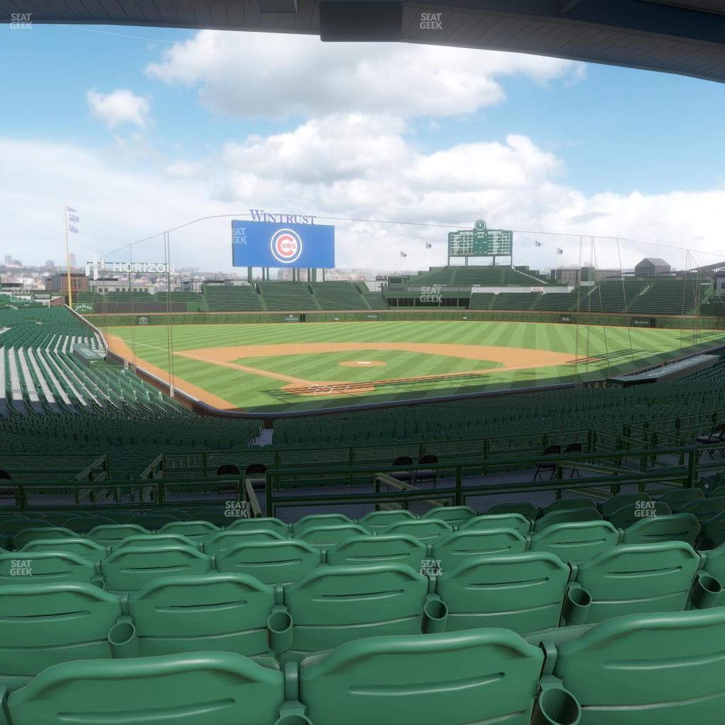 Wrigley Field - Section 218 Seat View