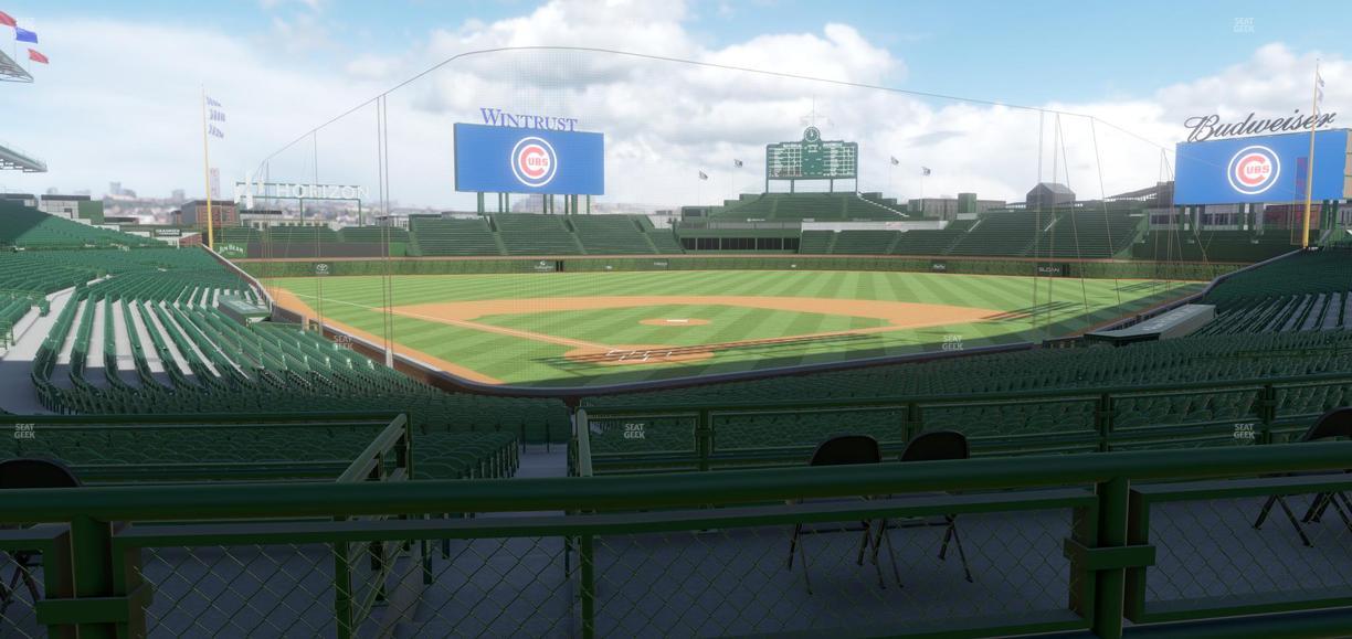 Wrigley Field - Section 218 Seat View