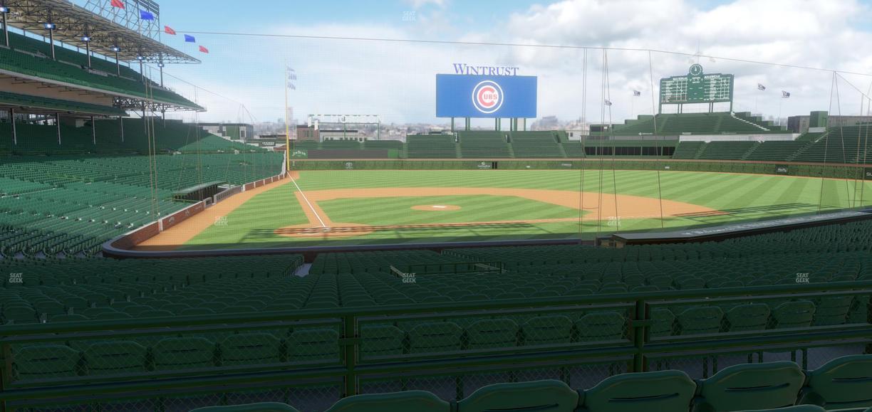 Wrigley Field - Section 221 Seat View