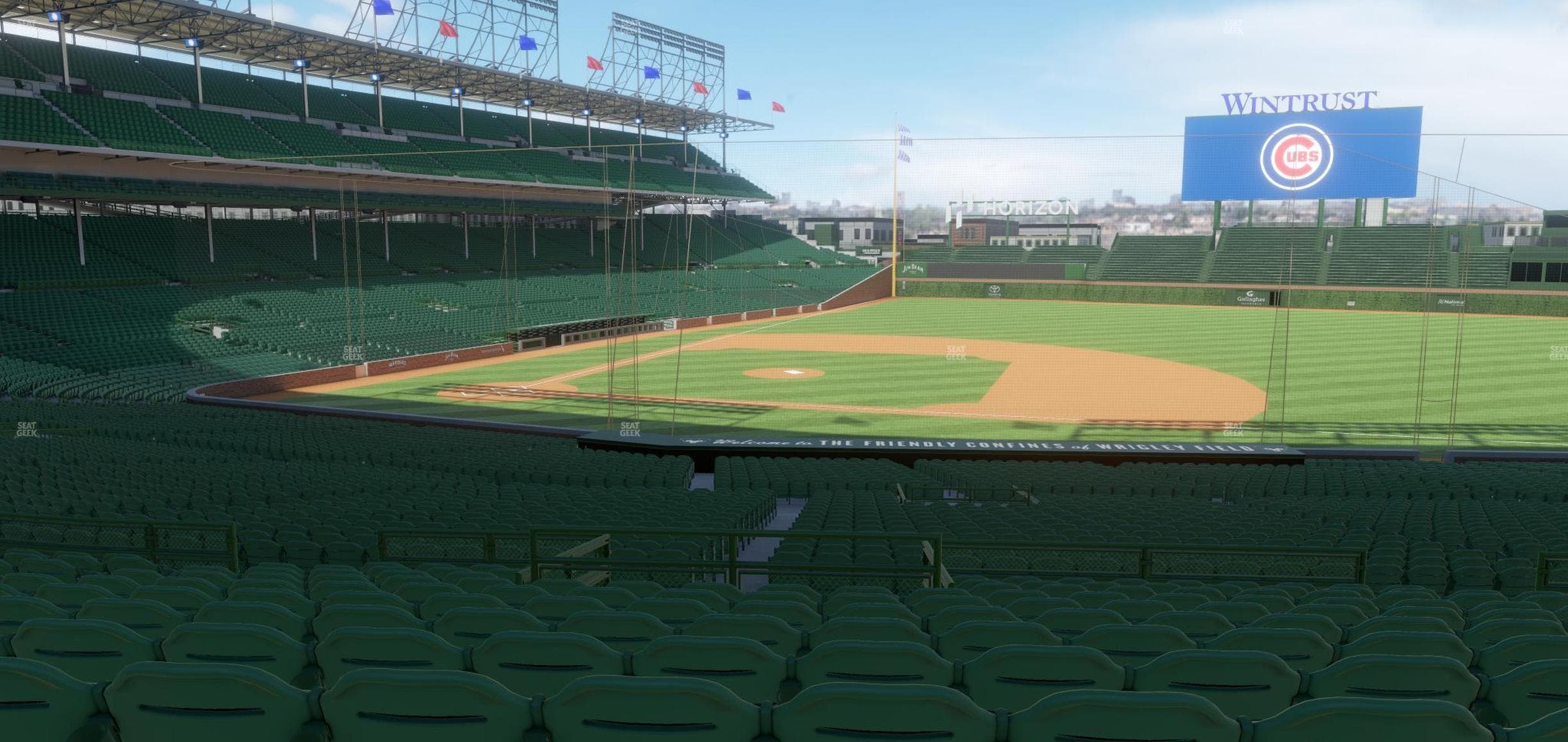 Wrigley Field - Section 225 Seat View