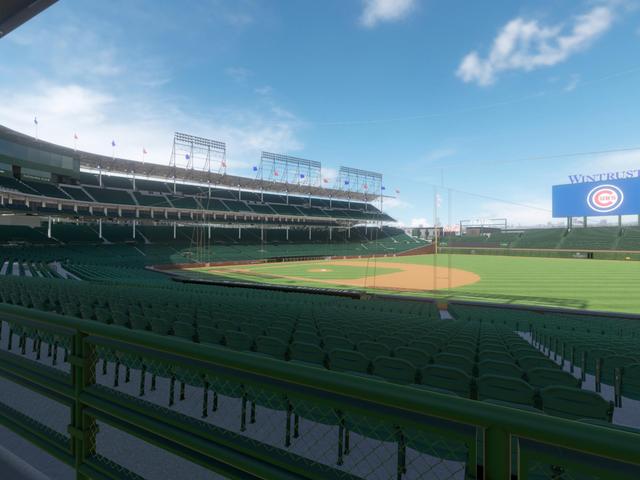 Official view from Section 227 at Wrigley Field