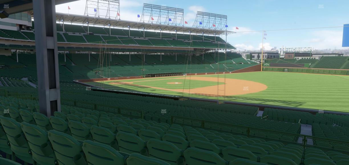 Wrigley Field - Section 228 Seat View