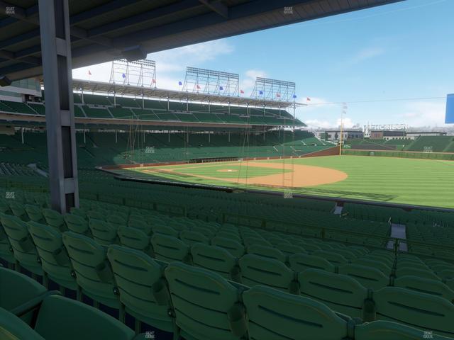 Wrigley Field - Section 228 Seat View