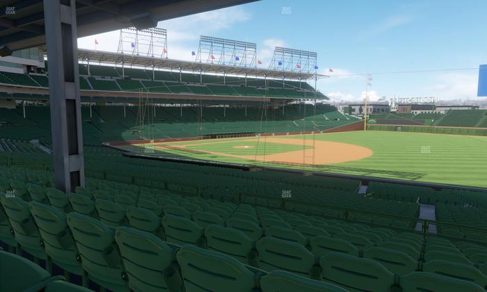 Wrigley Field - Section 228 Seat View