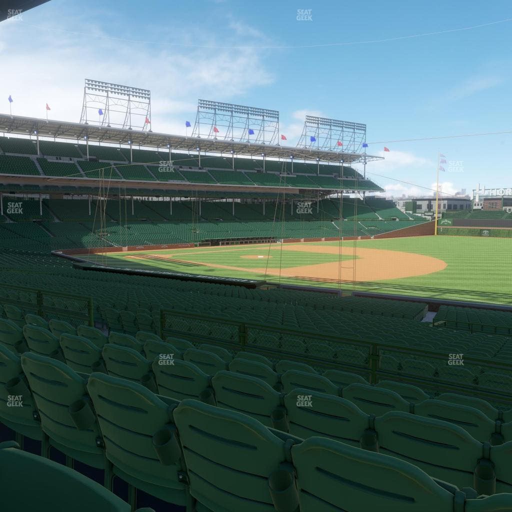 Wrigley Field - Section 228 Seat View