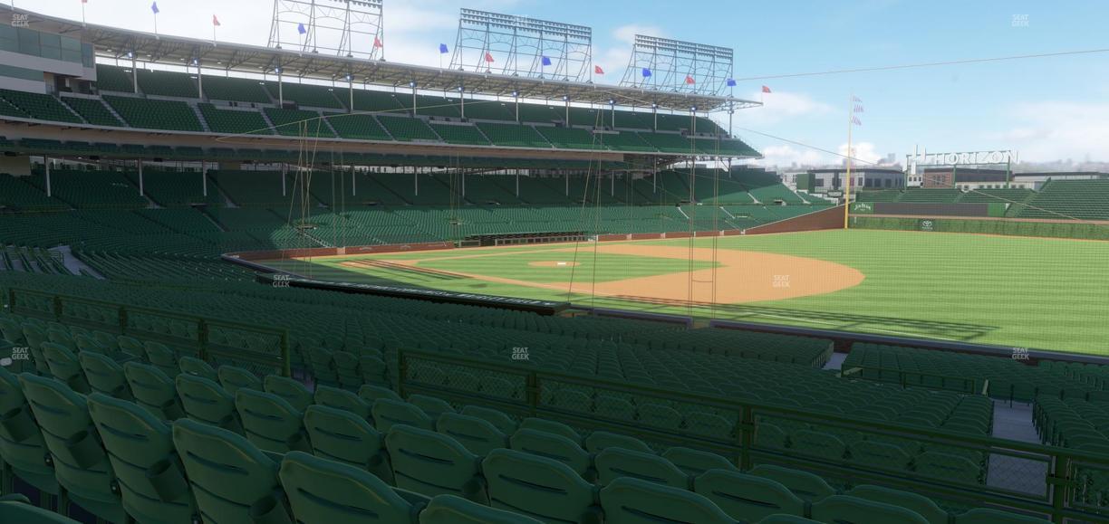 Wrigley Field - Section 228 Seat View