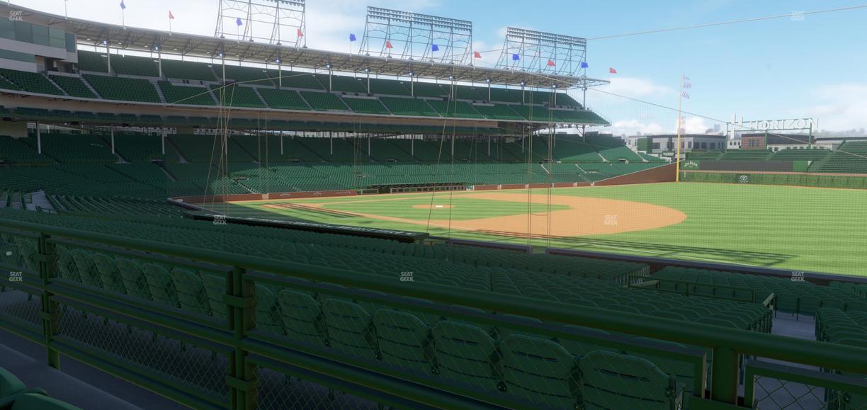 Wrigley Field - Section 228 Seat View
