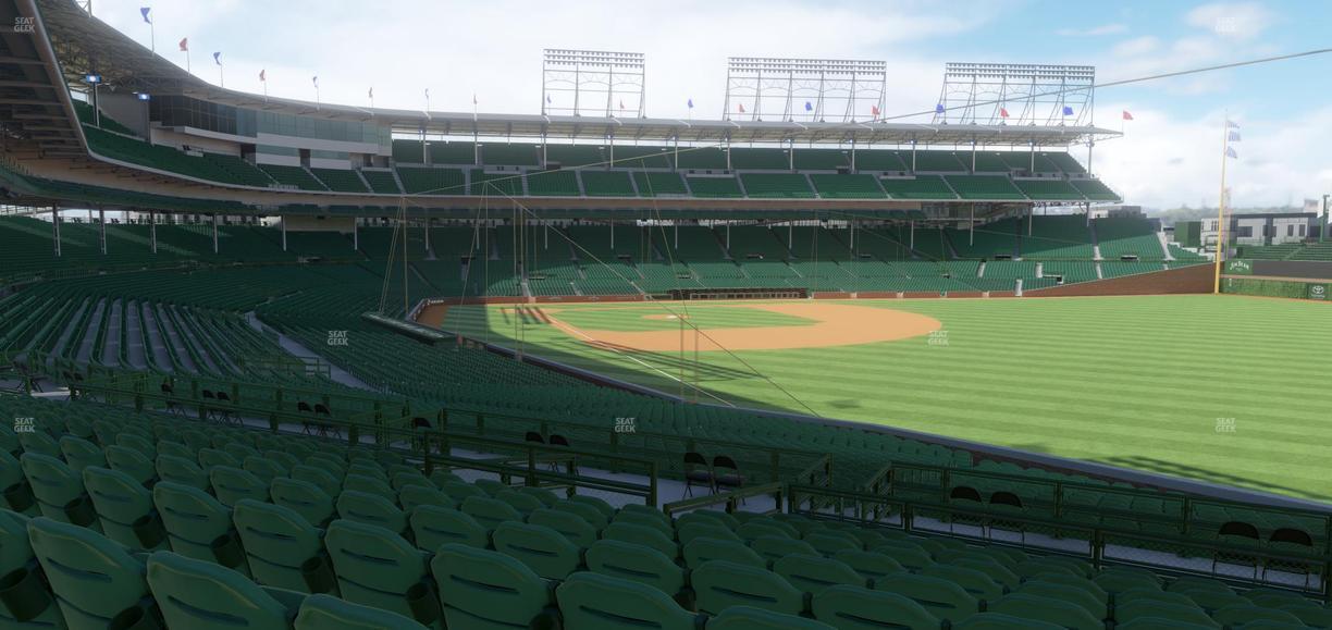 Wrigley Field - Section 232 Seat View