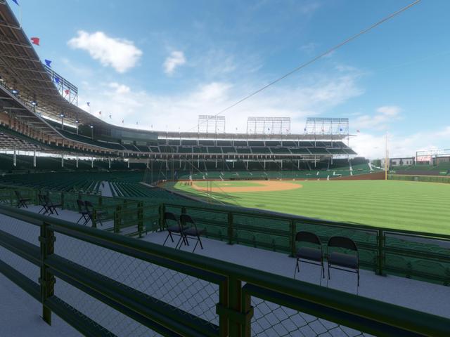 Official view from Section 232 at Wrigley Field
