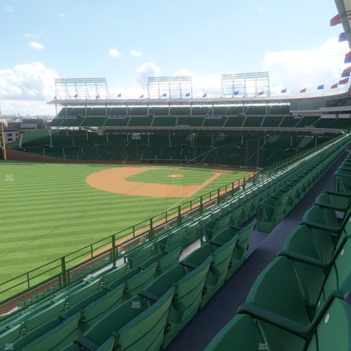 Wrigley Field - Section 303 Left Seat View