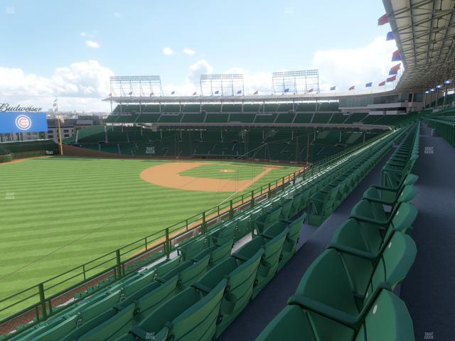 Wrigley Field - Section 303 Left Seat View