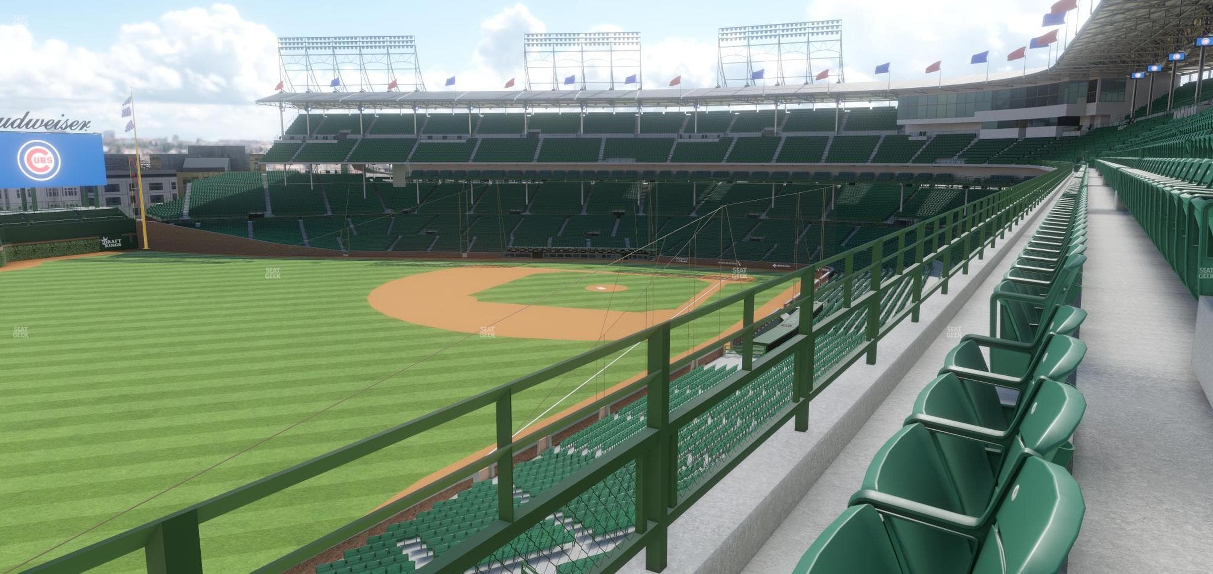 Wrigley Field - Section 303 Left Seat View