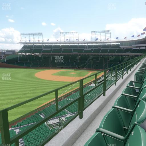 Wrigley Field - Section 303 Left Seat View