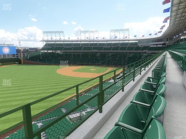 Wrigley Field - Section 303 Left Seat View