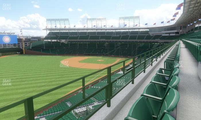 Wrigley Field - Section 303 Left Seat View