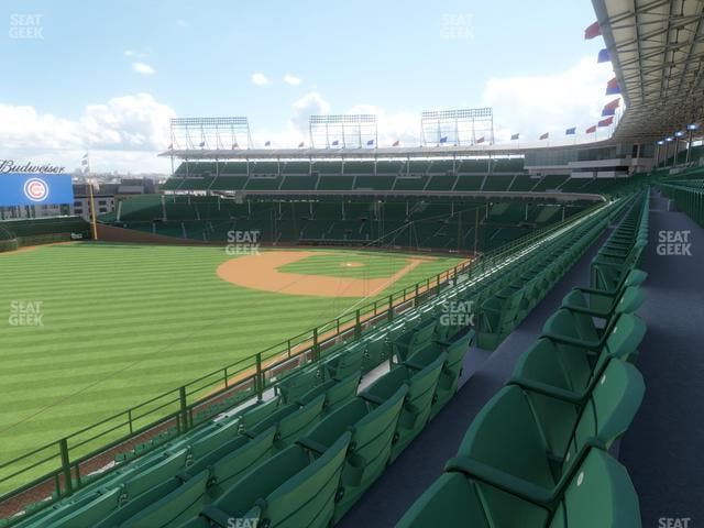 Wrigley Field - Section 303 Left Seat View