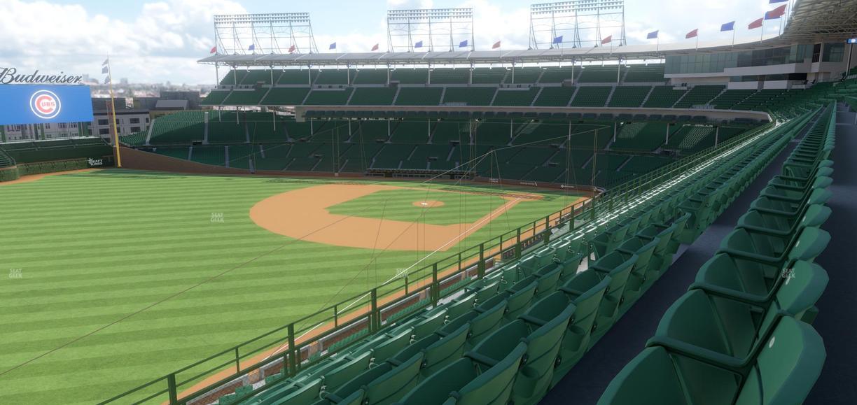 Wrigley Field - Section 304 Left Seat View