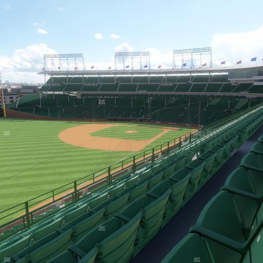 Wrigley Field - Section 304 Left Seat View