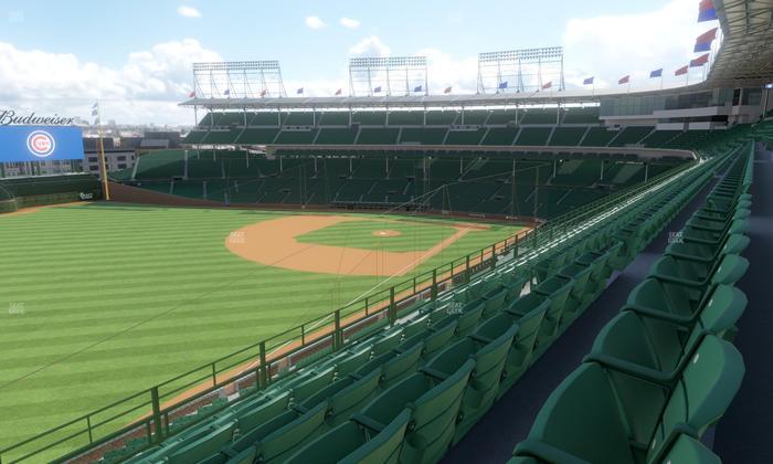 Wrigley Field - Section 304 Left Seat View