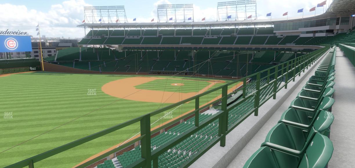 Wrigley Field - Section 304 Left Seat View