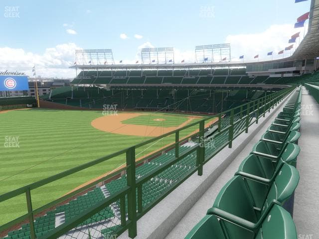 Wrigley Field - Section 304 Left Seat View