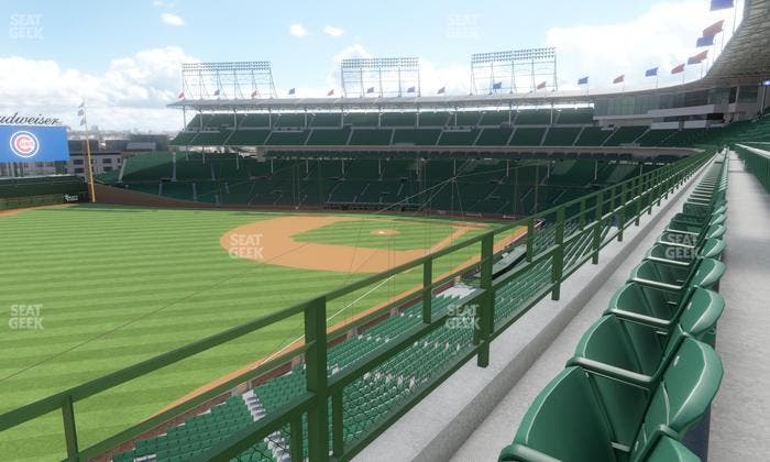 Wrigley Field - Section 304 Left Seat View