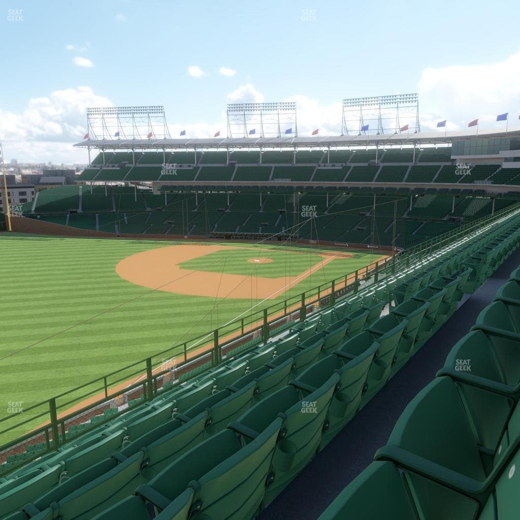 Wrigley Field - Section 304 Left Seat View
