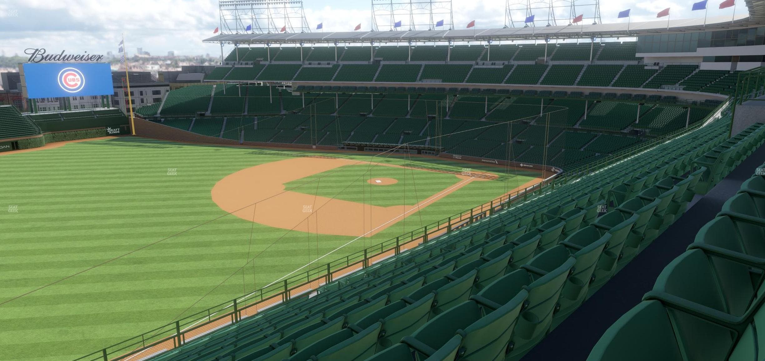 Wrigley Field - Section 305 Left Seat View
