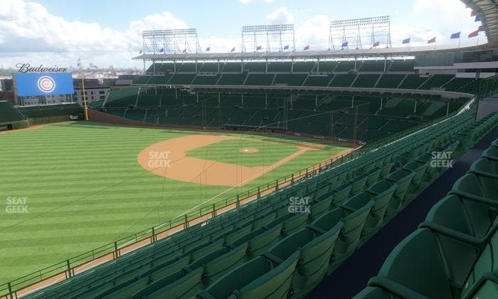 Wrigley Field - Section 305 Left Seat View