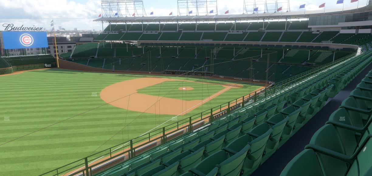 Wrigley Field - Section 305 Left Seat View