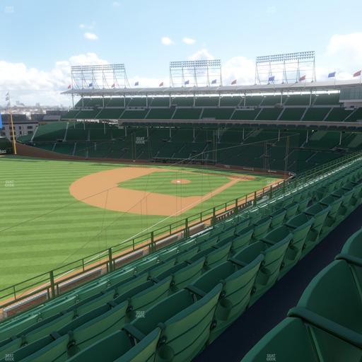 Wrigley Field - Section 305 Left Seat View