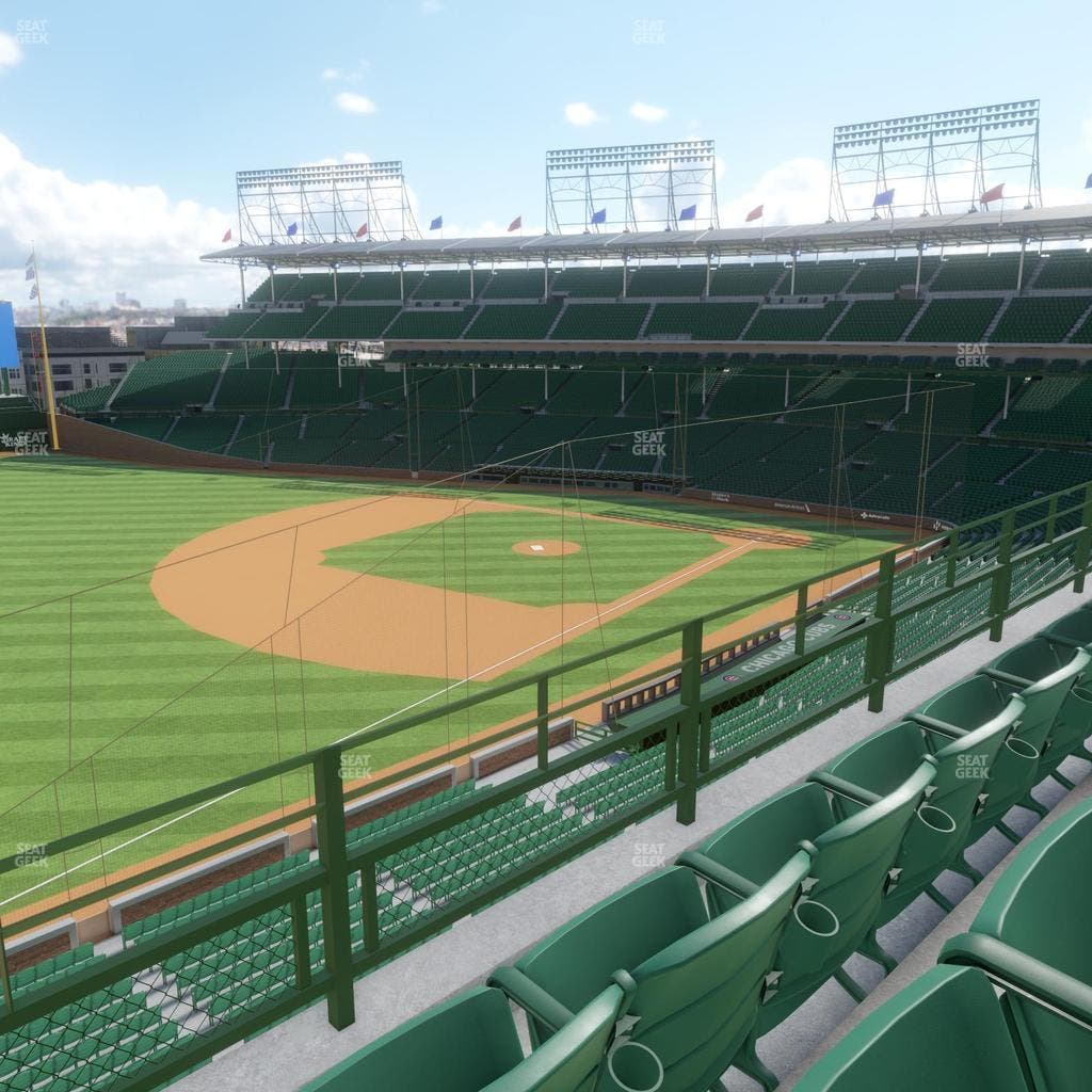 Wrigley Field - Section 306 Left Seat View