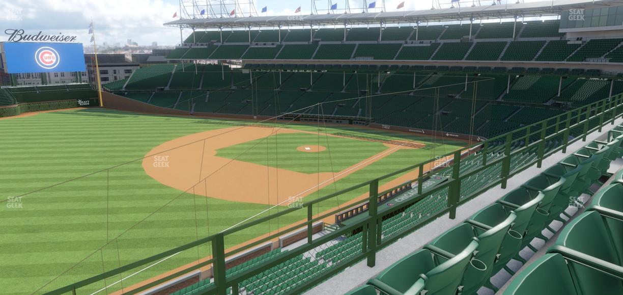 Wrigley Field - Section 306 Left Seat View