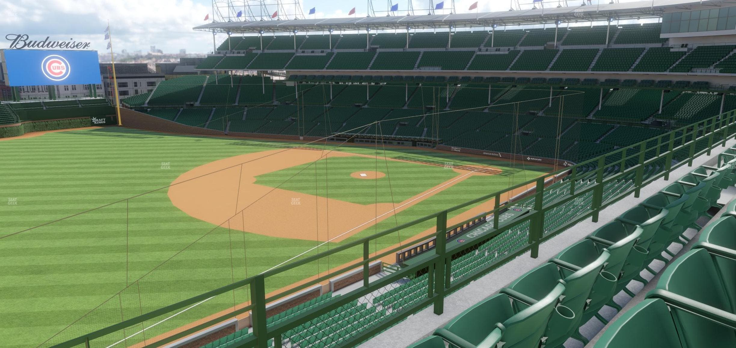 Wrigley Field - Section 306 Left Seat View