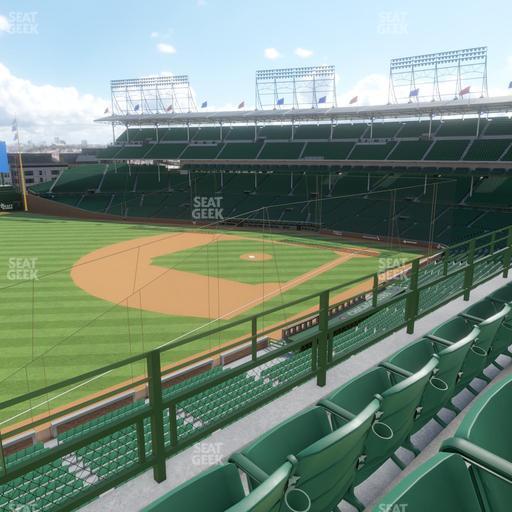 Wrigley Field - Section 306 Left Seat View