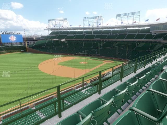 Wrigley Field - Section 306 Left Seat View