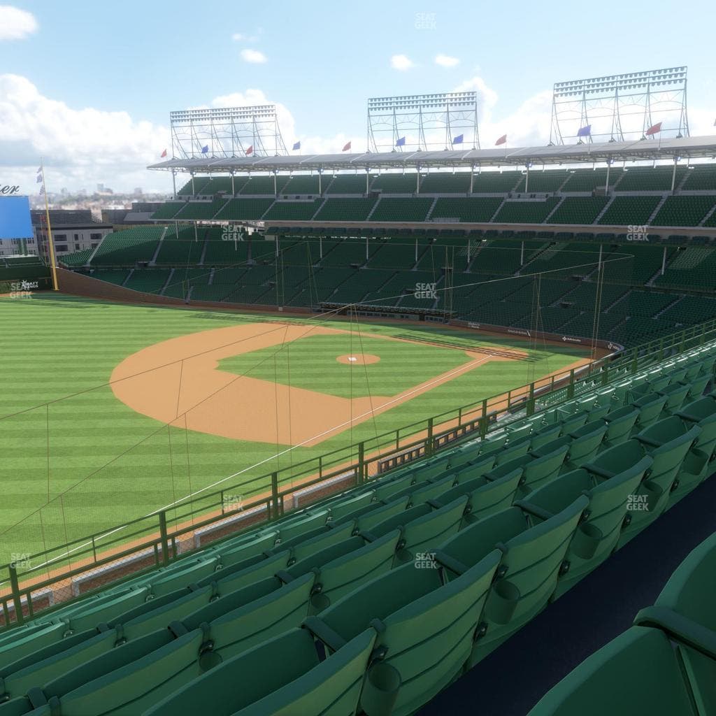 Wrigley Field - Section 306 Left Seat View