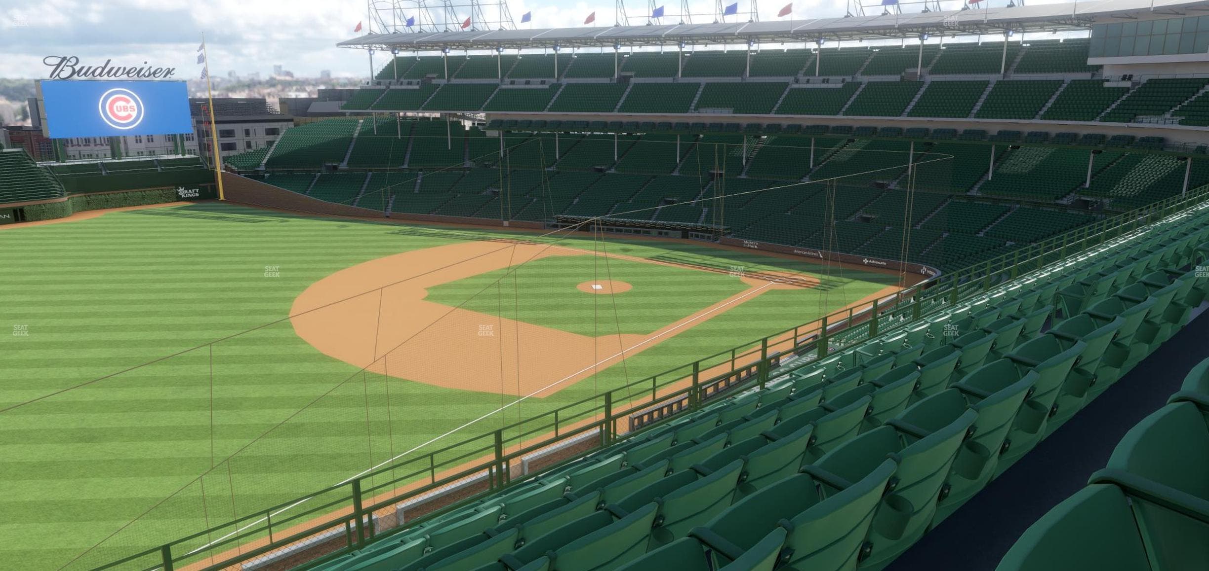 Wrigley Field - Section 306 Left Seat View