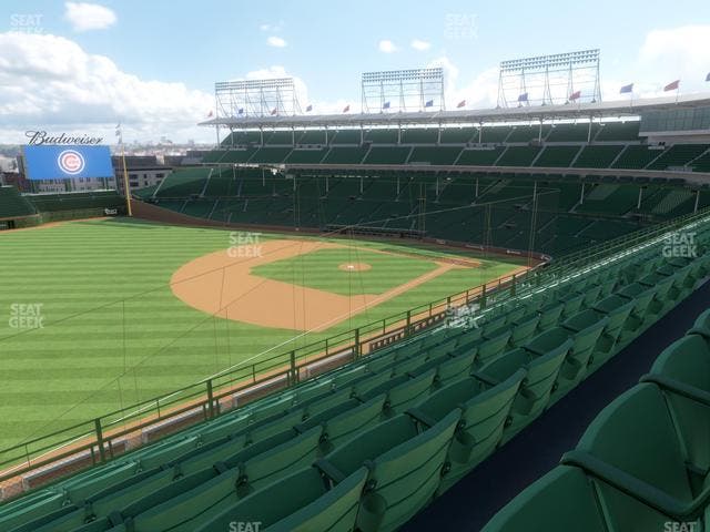 Wrigley Field - Section 306 Left Seat View