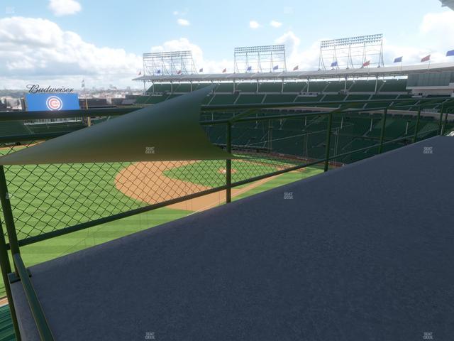 Wrigley Field - Section 306 Left Seat View