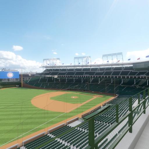 Wrigley Field - Section 306 Left Seat View