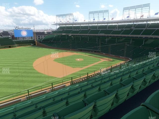 Wrigley Field - Section 307 Left Seat View
