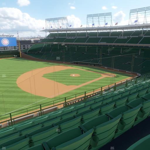 Wrigley Field - Section 307 Left Seat View